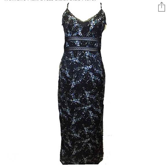 Sanctuary Dresses & Skirts - New Sanctuary floral maxi dress lace trim size XL